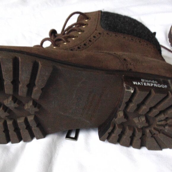 BLONDO Men Boots Shoes Waterproof Size US 8.5 Brown